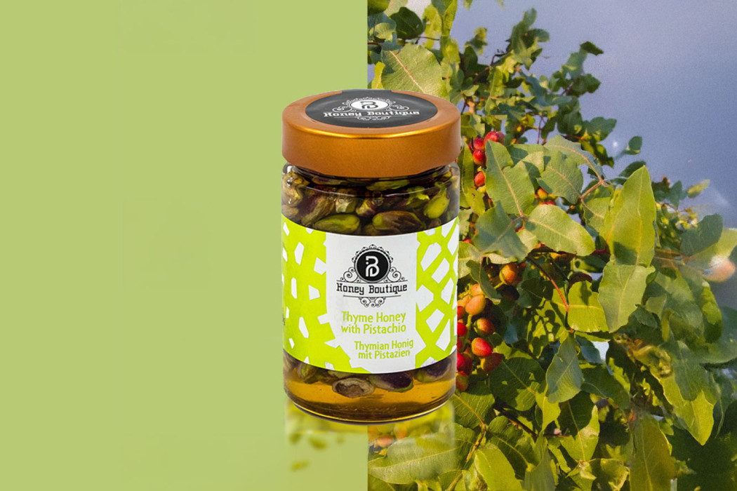 Thyme Honey with Pistachio